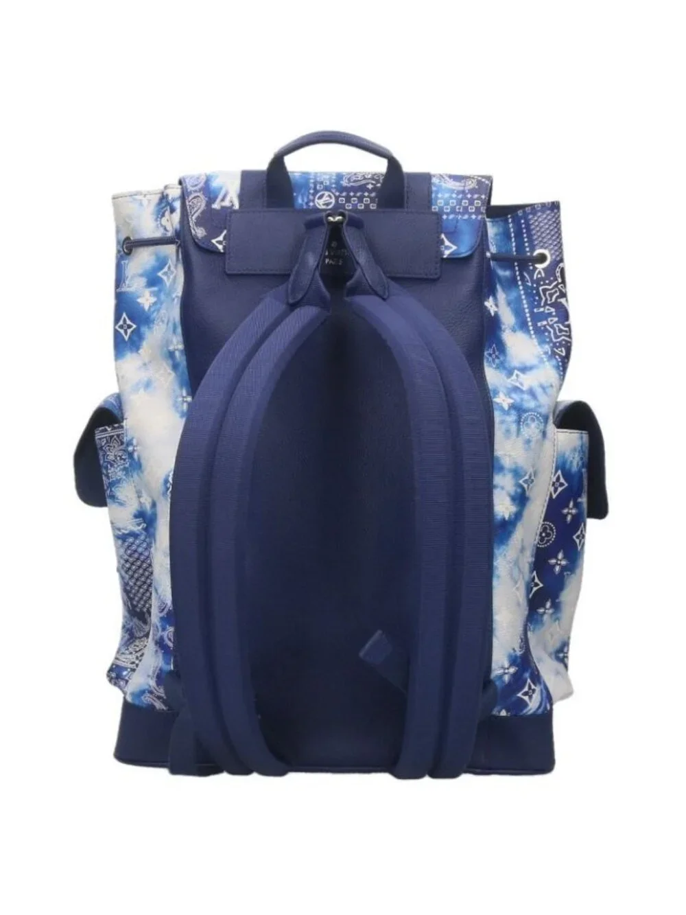 Louis Vuitton Christopher MM Monogram Bandana Leather Backpack
